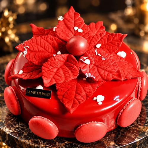 クリスマス・ルージュ・フラワー　21cm